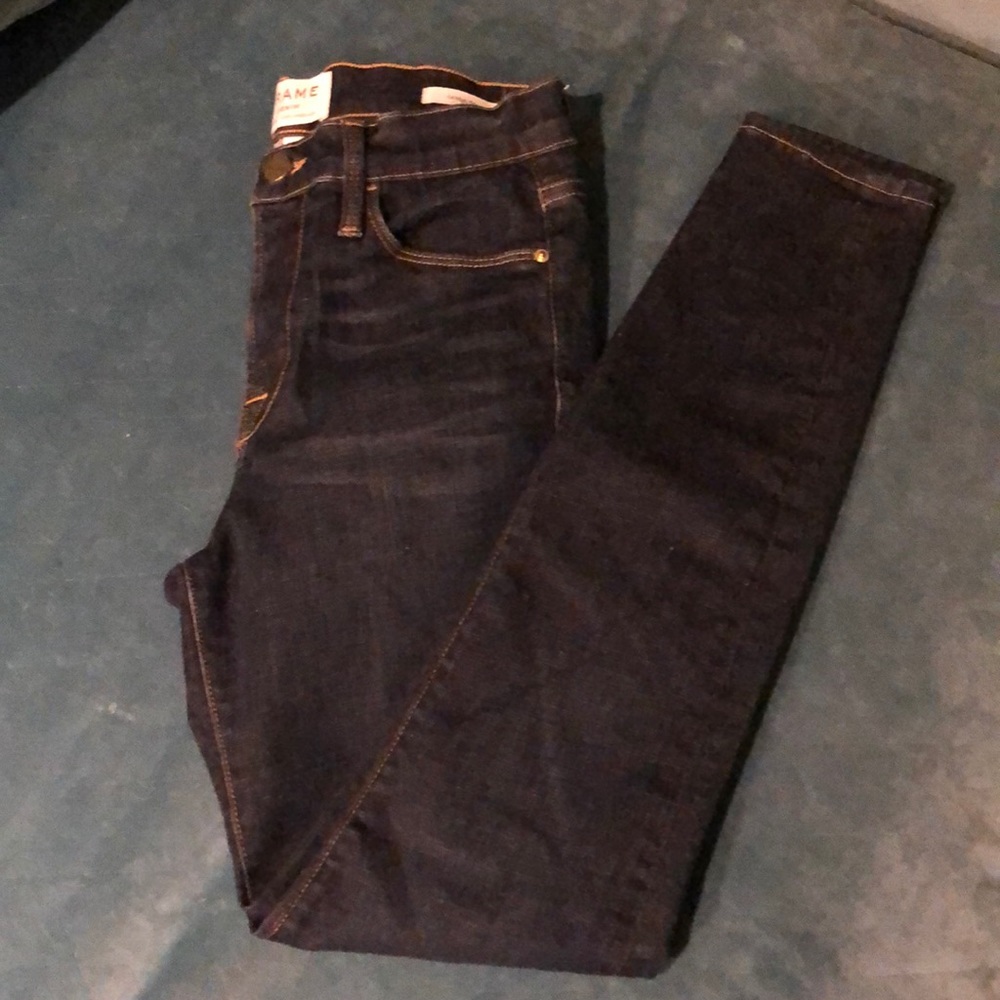 Frame Le High Skinny Jeans